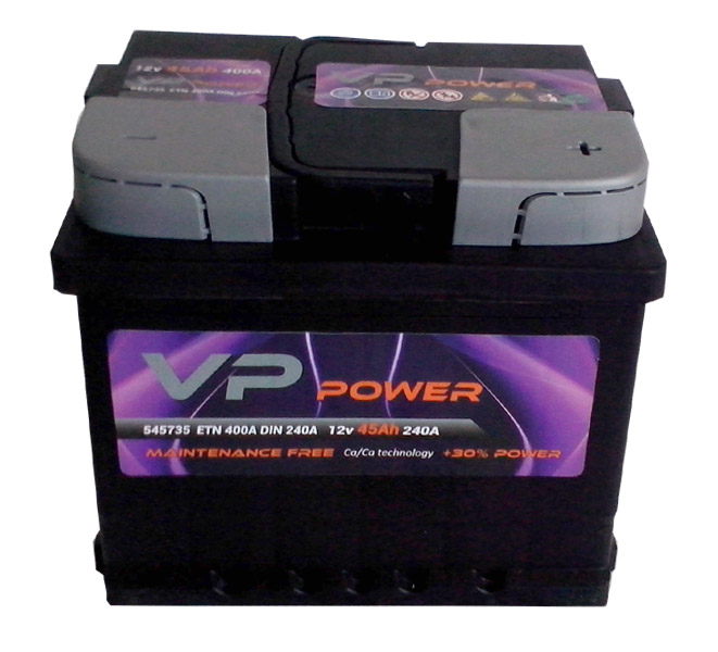 Akumulator VP POWER 45AH D+