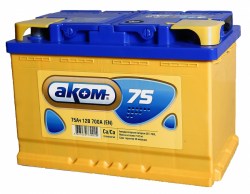 Akom 75AH (Obrnuti polaritet) - 40 Meseci garancije