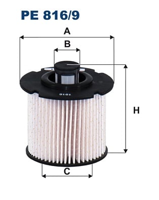Filter goriva PE816/9