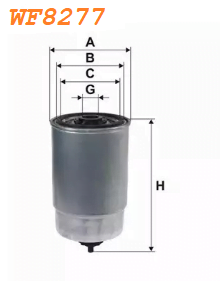 Filter goriva WF8277