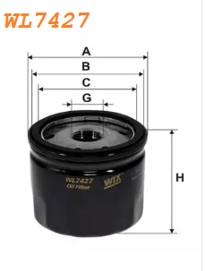 Filter ulja WL7427