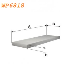 Filter kabine WP6818