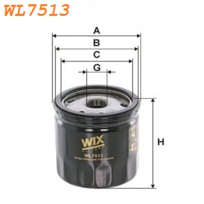 Filter ulja WL7513