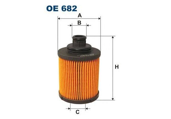 Filter ulja OE682