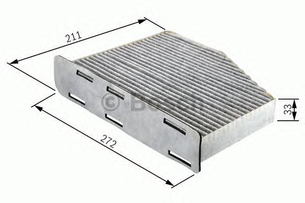Filter kabine 1 987 432 097