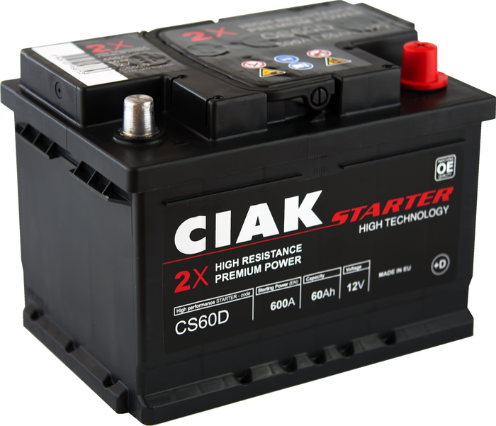 Ciak Akumulator 60Ah