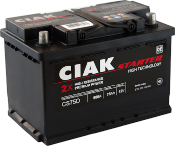 Ciak Akumulator 75Ah